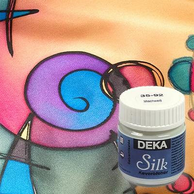 Vopsea pentru mătase Deka Silk 50 ml - 92 amestec alb