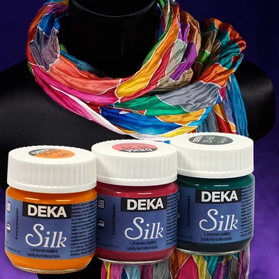 Vopsea pentru mătase Deka Silk 50 ml - în diverse culori