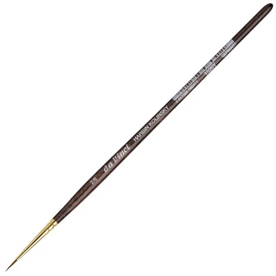Da Vinci Harbin-Kolinksy 1526Y pensulă rotundă, din păr de jder roșcat - 2/0