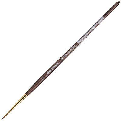 Da Vinci Harbin-Kolinksy 1526Y pensulă rotundă, din păr de jder roșcat - 2