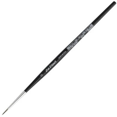 Da Vinci 3373 pensulă sintetică, rotundă - 0