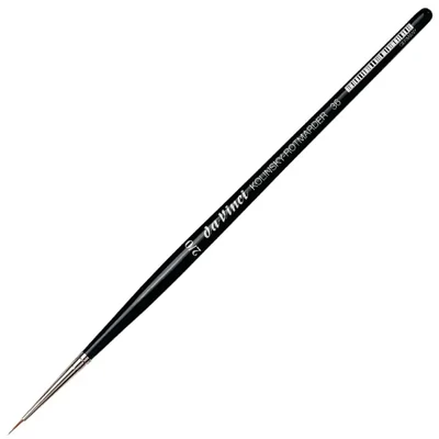 Da Vinci Kolinsky-Rotmarder, pensulă rotundă cu 36 de fire de blană de nevăstuică - 2/0