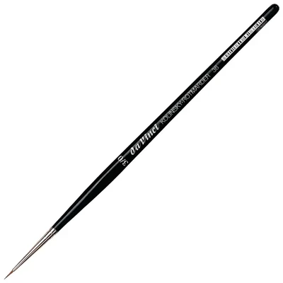 Da Vinci Kolinsky-Rotmarder, pensulă rotundă cu 36 de fire de blană de nevăstuică - 3/0