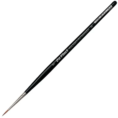 Da Vinci Kolinsky-Rotmarder, pensulă rotundă cu 36 de fire de blană de nevăstuică - 2