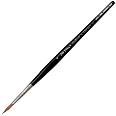 Da Vinci Kolinsky-Rotmarder, pensulă rotundă cu 36 de fire de blană de nevăstuică - 6