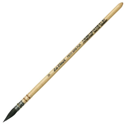 Da Vinci Petit Gris Pur 418 pensulă rotundă din păr de veveriță - 0