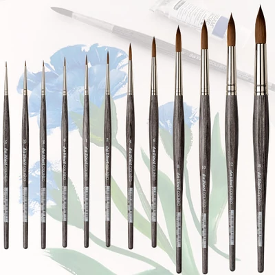 Da Vinci Colineo 5522 pensulă sintetică, cu vârf rotund - în mărimi diverse