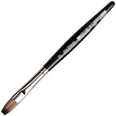Da Vinci Casaneo XS 986 pensulă sintetică, plată, cu mâner scurt, 10