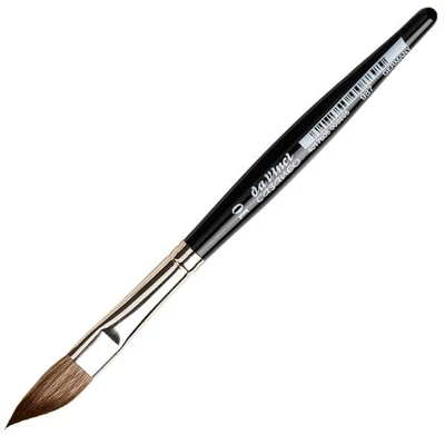 Da Vinci Casaneo XS 987 pensulă sintetică, tip dagger,cu mâner scurt, 10