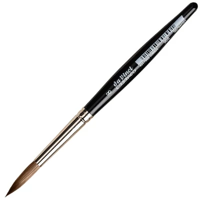 Da Vinci Casaneo XS 988 pensulă sintetică, rotundă, cu mâner scurt, 8