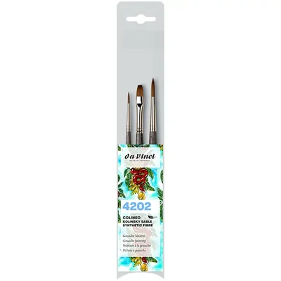 Da Vinci 4202 Colineo Gouache Set, sintetic, mixt, 3 buc
