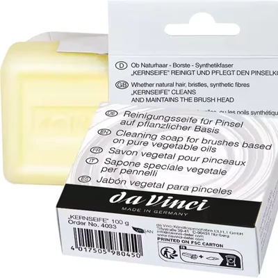 Săpun solid Da Vinci pentru curățarea pensulelor, 100 g