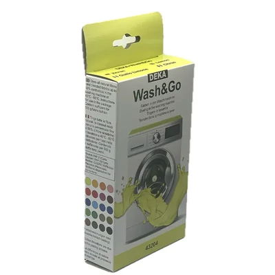 Vopsea pentru țesături pentru mașina de spălat Deka Wash&amp;Go  - 04 lămâie