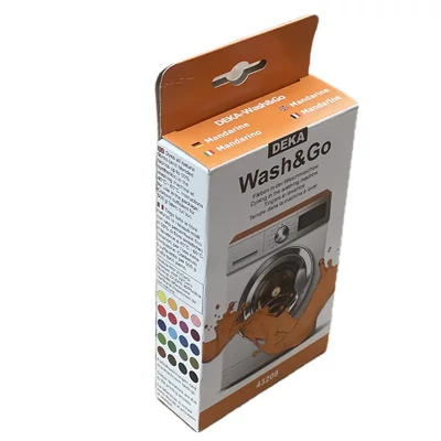 Vopsea pentru țesături pentru mașina de spălat Deka Wash&amp;Go  - 08 mandarină