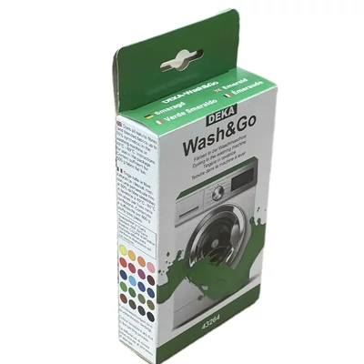 Vopsea pentru țesături pentru mașina de spălat Deka Wash&amp;Go  - 64 smarald