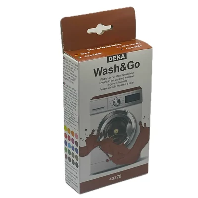 Vopsea pentru țesături pentru mașina de spălat Deka Wash&amp;Go  - 78 scorțișoară
