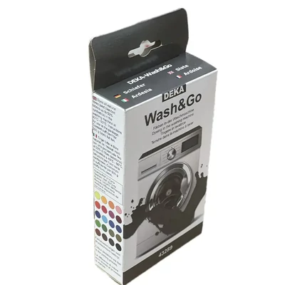 Vopsea pentru țesături pentru mașina de spălat Deka Wash&amp;Go  - 89 gri plumb