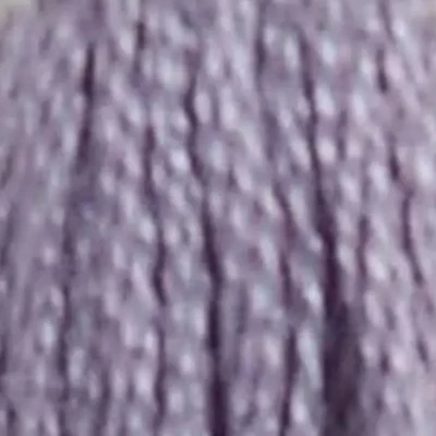 Ață pentru broderie DMC Mouliné (împărțit, 6 fire), 8 m - 105-28, Medium Light Eggplant