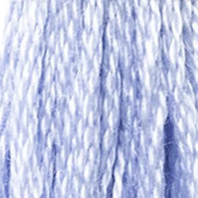 Ață pentru broderie DMC Mouliné (împărțit, 6 fire), 8 m - 127-800, Delft Blue - PALE