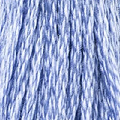 Ață pentru broderie DMC Mouliné (împărțit, 6 fire), 8 m - 136-813, Blue - LT