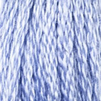 Ață pentru broderie DMC Mouliné (împărțit, 6 fire), 8 m - 153-3755, Baby Blue - LT MED