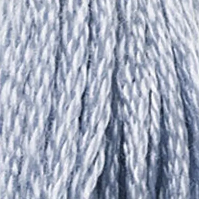 Ață pentru broderie DMC Mouliné (împărțit, 6 fire), 8 m - 162-3752, Antique Blue - VY LT