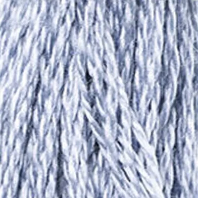 Ață pentru broderie DMC Mouliné (împărțit, 6 fire), 8 m - 163-932, Antique Blue - LT
