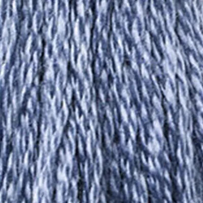 Ață pentru broderie DMC Mouliné (împărțit, 6 fire), 8 m - 164-931, Antique Blue - MED