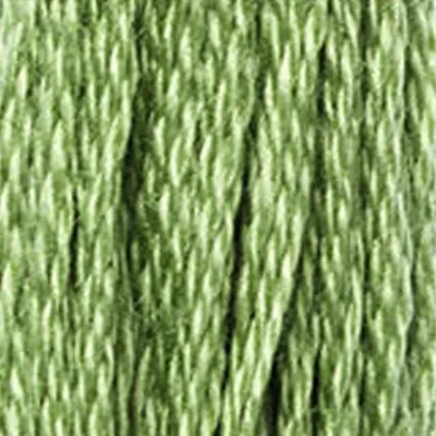 Ață pentru broderie DMC Mouliné (împărțit, 6 fire), 8 m - 235-989, Forest Green