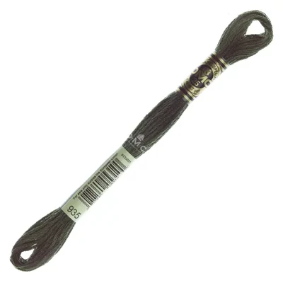 Ață pentru broderie DMC Mouliné (împărțit, 6 fire), 8 m - 264-935, Avocado Green - DK