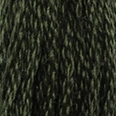 Ață pentru broderie DMC Mouliné (împărțit, 6 fire), 8 m - 265-934, Avocado Green - BLACK