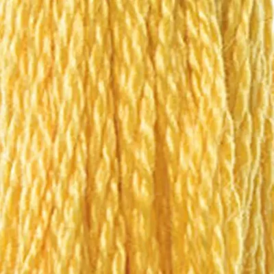 Ață pentru broderie DMC Mouliné (împărțit, 6 fire), 8 m - 350-742, Tangerine - LT