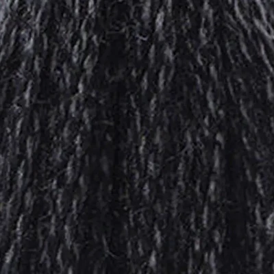 Ață pentru broderie DMC Mouliné (împărțit, 6 fire), 8 m - 482-310, Black