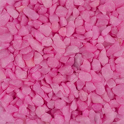 Pietricele decor, 5-8 mm, 500 g - roz