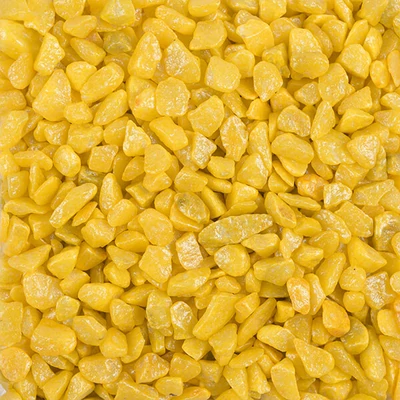 Pietricele decor, 5-8 mm, 500 g - galben