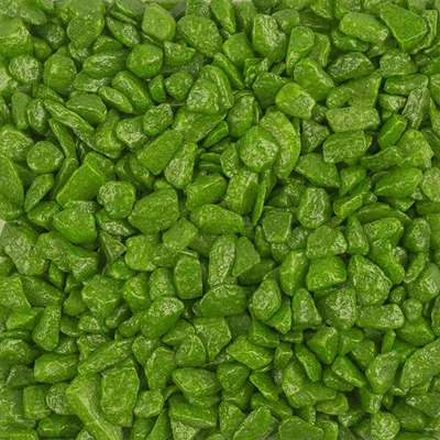 Pietricele decor, 5-8 mm, 500 g - verde