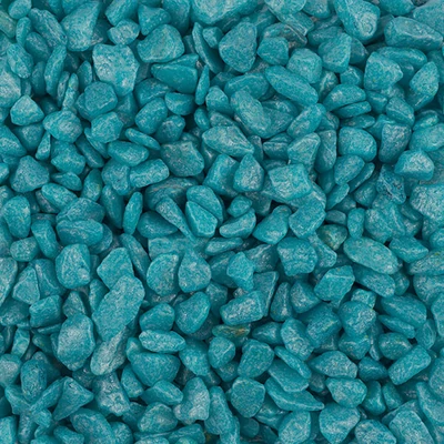 Pietricele decor, 5-8 mm, 500 g - turcoaz