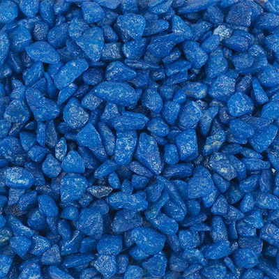 Pietricele decor, 5-8 mm, 500 g - albastru