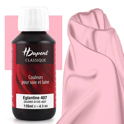 H Dupont Classique vopsea de mătase, fixare cu abur   125 ml - 407 măceș, rose hip
