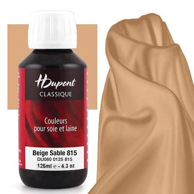 H Dupont Classique vopsea de mătase, fixare cu abur 125 ml - 815 bej nisip, sand beige
