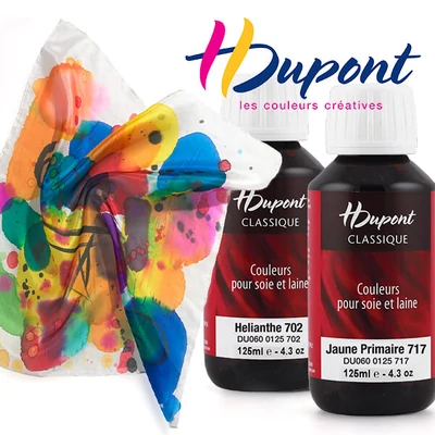 H Dupont Classique vopsea de mătase, fixare cu abur   125 ml - în diverse culori