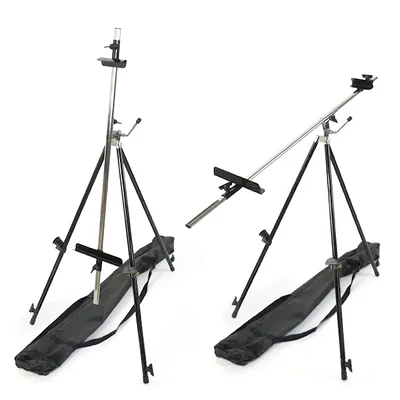Șevalet de teren, din metal, telescopic, rabatabil