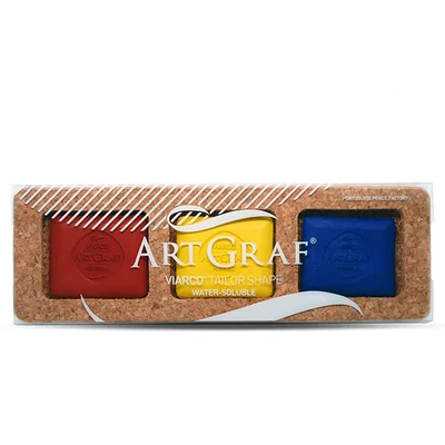 Set crete acuarelă Viarco ArtGraf Tailor Shape  - Primary colors