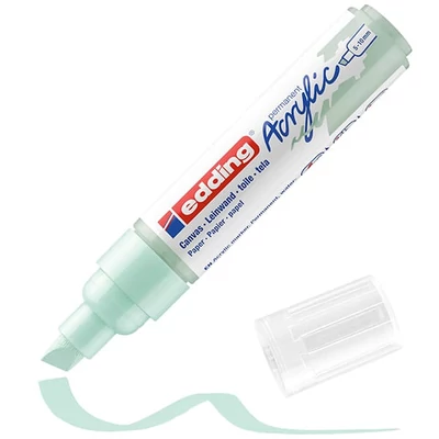 edding 5000 marker acrilic, cu vârf tăiat, B (5-10 mm) - 928, mellow mint