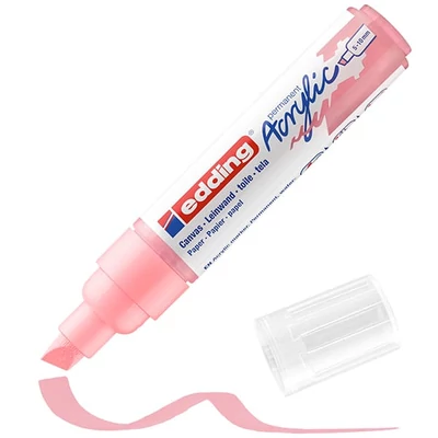 edding 5000 marker acrilic, cu vârf tăiat, B (5-10 mm) - 935, classy mauve
