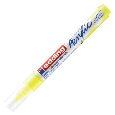 edding 5100 marker acrilic , M (2-3 mm) - 065, neon yellow