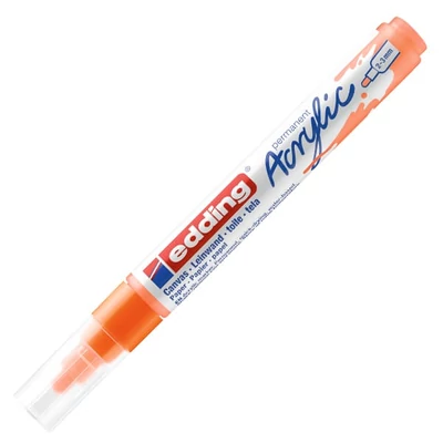 edding 5100 marker acrilic , M (2-3 mm) - 066, neon orange