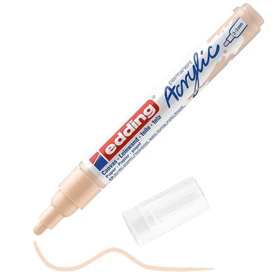 edding 5100 marker acrilic , M (2-3 mm) - 255, warm beige