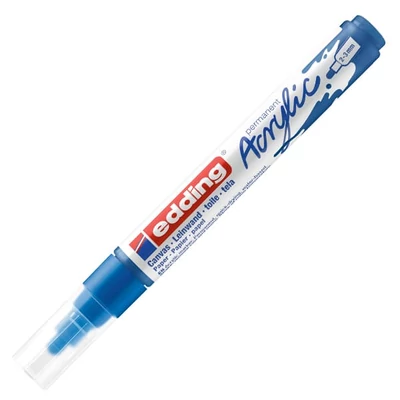 edding 5100 marker acrilic , M (2-3 mm) - 903, gentian blue
