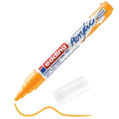 edding 5100 marker acrilic , M (2-3 mm) - 906, sunny yellow
